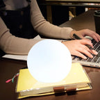 Cordless USB Rechargeable Colour Changing LED Globe Lamp with Remote Control
