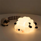 Cute Silicone Animal Night Light with Tap Dimming | USB Rechargeable Lamp