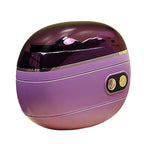 Electric Nail Trimmer and File with Pressure Sensing Stop and LED Light