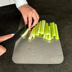 Titanium Chopping Board Non-Porous Hygienic Metal Cutting Board Stain and Odour Resistant Kitchen Chopping Board for Meat | Fish and Vegetables