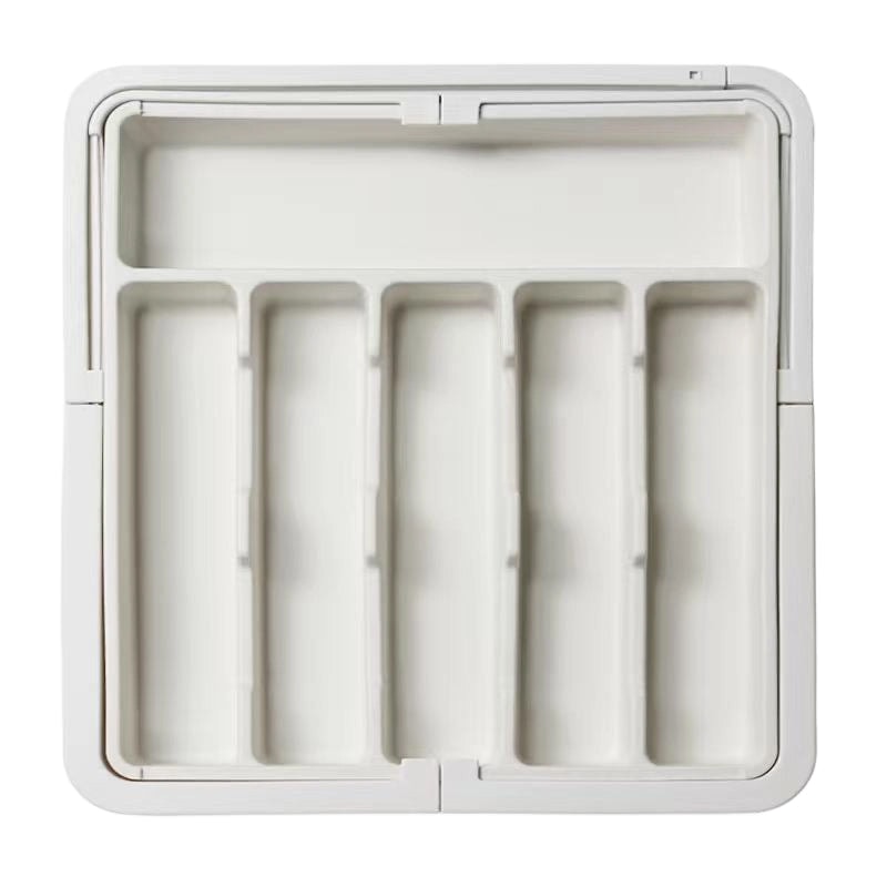 Expandable Cutlery Drawer Organiser with Adjustable Compartments for Kitchen
