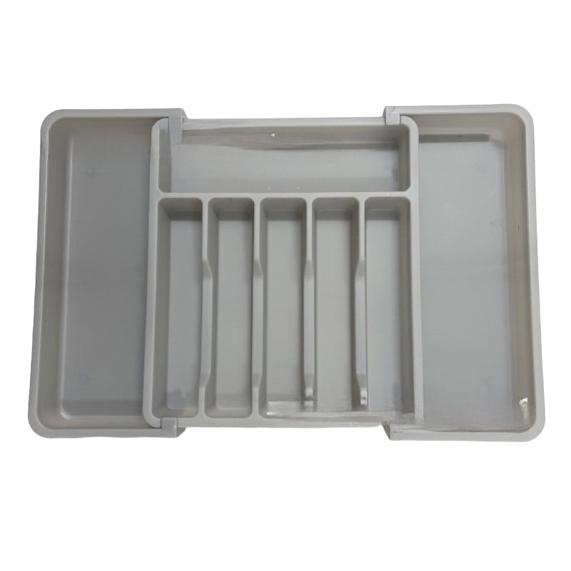 Expandable Cutlery Drawer Organiser with Adjustable Compartments for Kitchen