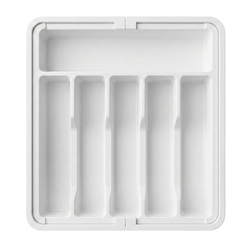Expandable Cutlery Drawer Organiser with Adjustable Compartments for Kitchen