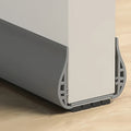 Under Door Draught Excluder Double Sided Door Seal Strip with Brush Adjustable Draft Stopper for Interior and Exterior Doors | Noise and Dust