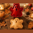 Halloween Hand Pie Mould Hinged Press and Seal Pastry Cutter for Mini Pies