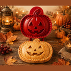 Halloween Hand Pie Mould Hinged Press and Seal Pastry Cutter for Mini Pies