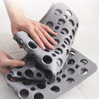 Non Slip Shower Mat with Suction Cups and Drainage Holes Quick Drying Anti Slip Bath Mat for Shower Tray | Bathtub and Wet Room