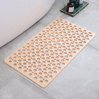 Non Slip Shower Mat with Suction Cups and Drainage Holes Quick Drying Anti Slip Bath Mat for Shower Tray | Bathtub and Wet Room