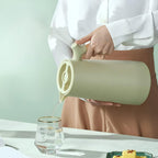 Insulated Thermal Carafe with Wooden Handle | Nordic Coffee and Tea Pot