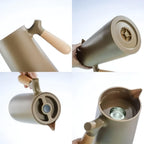 Insulated Thermal Carafe with Wooden Handle | Nordic Coffee and Tea Pot