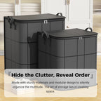 Large Storage Bag Non Woven Zipped Organiser for Bedding Duvets and Clothes