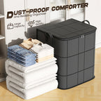 Large Storage Bag Non Woven Zipped Organiser for Bedding Duvets and Clothes
