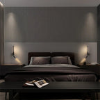 LED Bedside Wall Light with Adjustable Reading Spotlight and Ambient Uplight