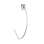 Magnetic Window Cleaner Double Sided Glass Wiper with Curved Extendable Handle