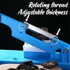 Manual Table Slicer with Adjustable Thickness for Meat and Vegetables