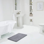 Memory Foam Bath Mat with Non Slip Backing | Soft Absorbent Bathroom Rug