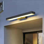 Modern Flat LED Outdoor Wall Light Waterproof with Optional Motion Sensor