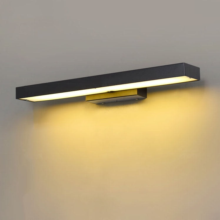Modern Flat LED Outdoor Wall Light Waterproof with Optional Motion Sensor
