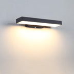 Modern Flat LED Outdoor Wall Light Waterproof with Optional Motion Sensor