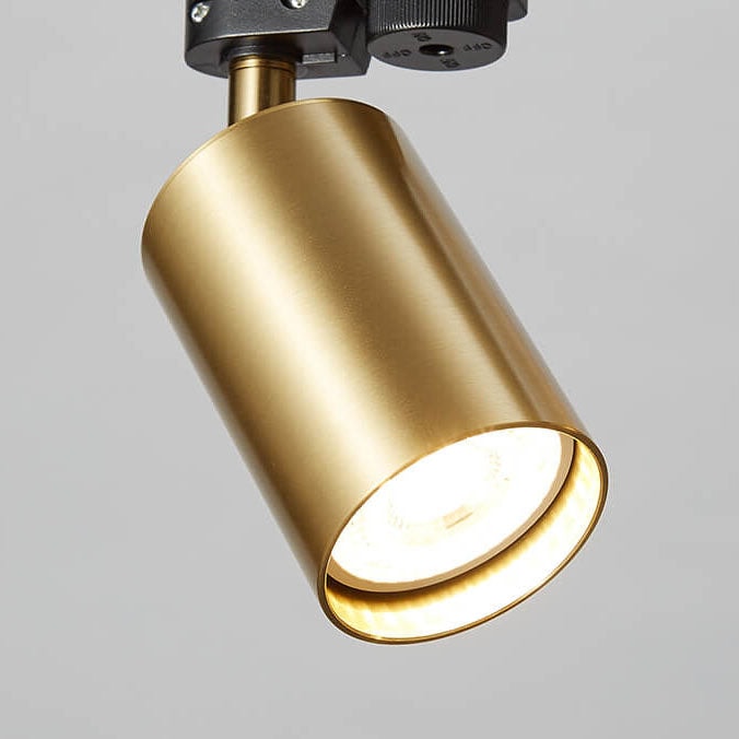 Modern Track Lighting Kit with Adjustable Rotating Spotlights for Kitchen