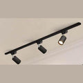 Modern Track Lighting Kit with Adjustable Rotating Spotlights for Kitchen