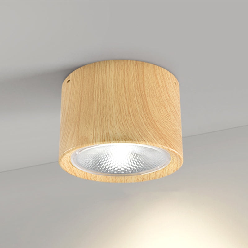 Nordic Cylinder LED Ceiling Spotlight Surface Mounted Downlight for Hallway