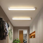 Nordic Minimalist Long LED Flush Mount Ceiling Light for Hallway