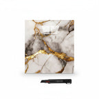 Peel and Stick Floor Tiles Marble Effect Self Adhesive Waterproof Vinyl Tile Set
