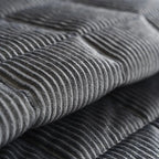 Quilted Sofa Cover with Ribbed Texture | Soft Non Slip Couch Protector for Pets