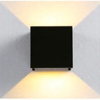 Rechargeable Cube Wall Light with Motion Sensor Cordless Up and Down Wall Lamp