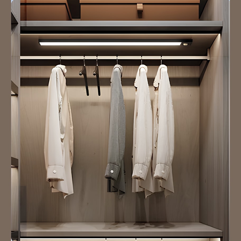Rechargeable Under Cabinet LED Light with Motion Sensor and Magnetic Mount
