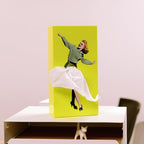 Retro Pin Up Tissue Box Cover Where the Tissue Becomes Her Skirt