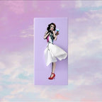Retro Pin Up Tissue Box Cover Where the Tissue Becomes Her Skirt