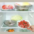 Reusable Elastic Food Cover Set with Stretch Fit for Bowls and Plates