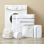 Mesh Laundry Bags Set of Six Zip Up Washing Machine Bags for Delicates | Lingerie | Socks and Baby Clothes
