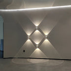 Round LED Wall Light with Up and Down Beam | Modern Metal Globe Wall Sconce