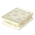 See Through Mesh Storage Bag with Lid and Carry Handles for Wardrobe Organising