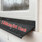 Self Adhesive Window Seal Strip Flexible Rubber Rain Guard for Sliding Windows
