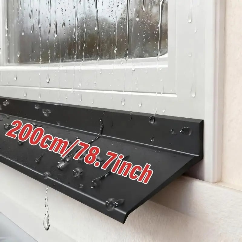 Self Adhesive Window Seal Strip Flexible Rubber Rain Guard for Sliding Windows
