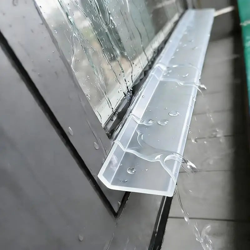 Self Adhesive Window Seal Strip Flexible Rubber Rain Guard for Sliding Windows