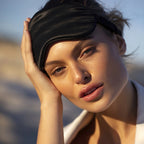 Silky Satin Sleep Eye Mask with Soft Elastic Strap for Sleep and Travel