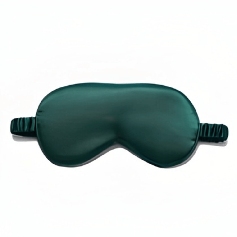 Silky Satin Sleep Eye Mask with Soft Elastic Strap for Sleep and Travel