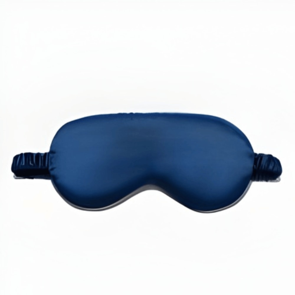 Silky Satin Sleep Eye Mask with Soft Elastic Strap for Sleep and Travel