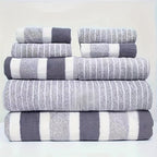 Soft Coral Fleece Bath Towel Set with Bath Towels Hand Towels and Washcloths