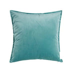 Soft Velvet Cushion Cover with Flanged Edge and Hidden Zip for Sofa