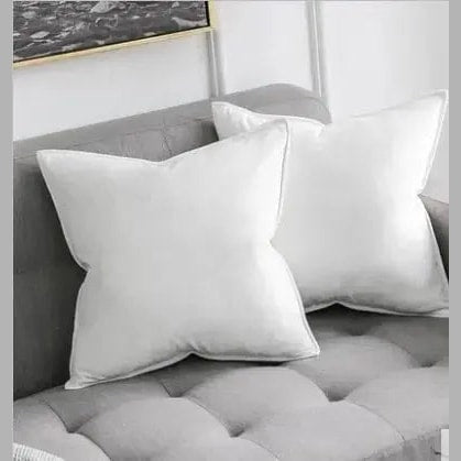 Soft Velvet Cushion Cover with Flanged Edge and Hidden Zip for Sofa