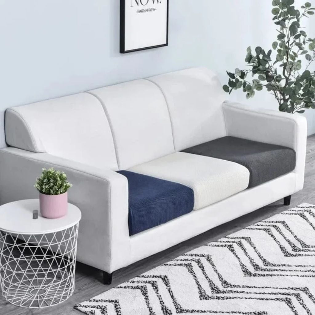 Stretch Sofa Seat Cushion Cover Washable Jacquard Couch Protector for Pets