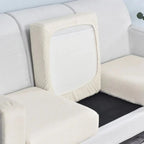 Stretch Sofa Seat Cushion Cover Washable Jacquard Couch Protector for Pets