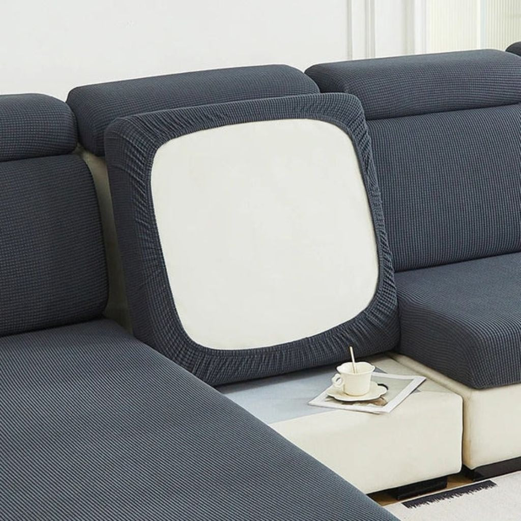 Stretch Sofa Seat Cushion Cover Washable Jacquard Couch Protector for Pets