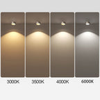Surface Mounted LED Ceiling Spotlight with Adjustable Head for Living Room